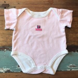 Petit Lem Short sleeve Onesie Baby Size 3m
